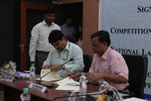 Signing of MoU between NLU Odisha & CCI