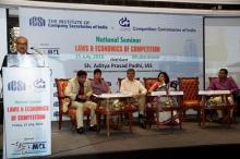 Sh. S. L. Bunker,CCI, delivering speech at National Seminar on Laws & EoC, Bhubaneswar